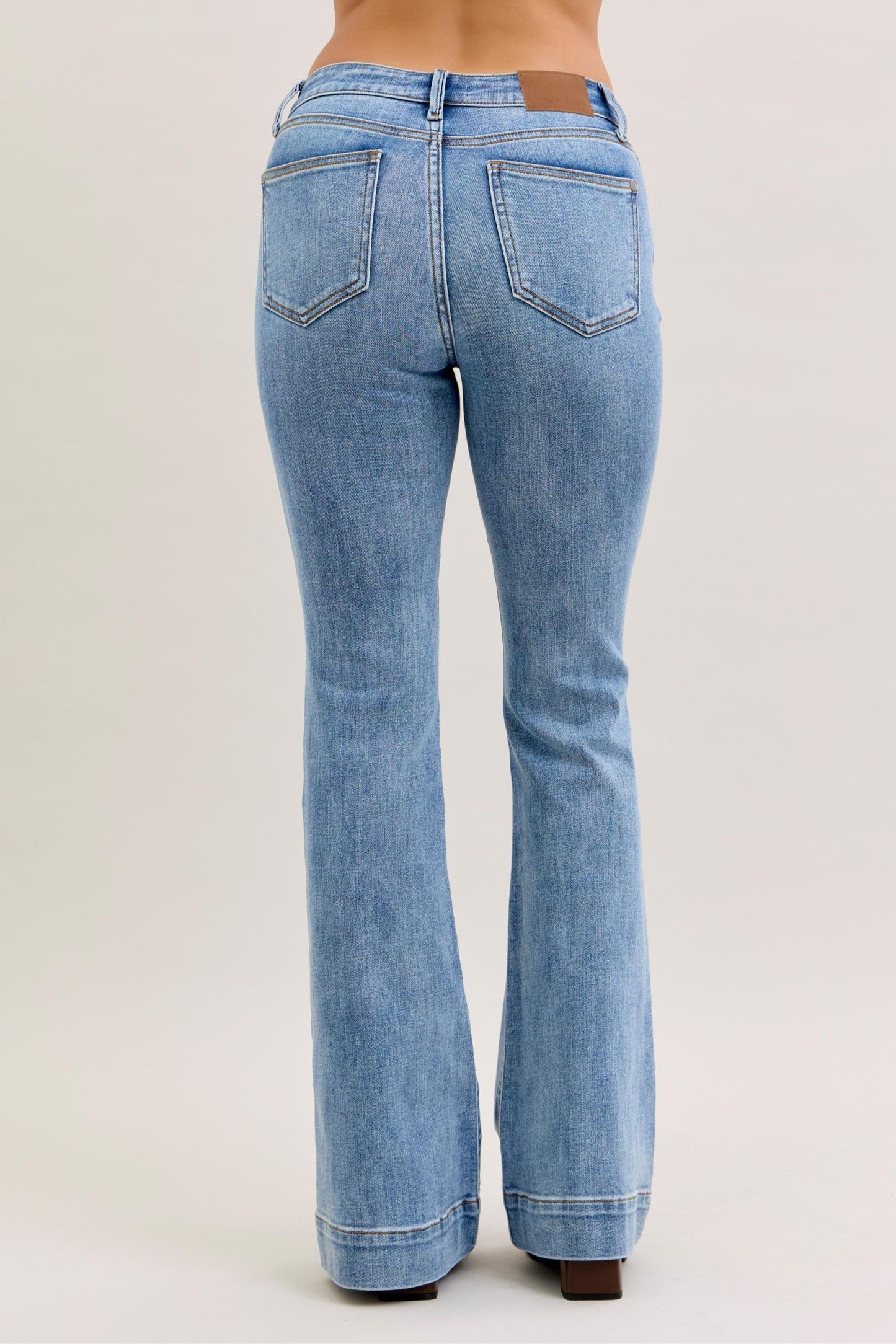 Judy Blue Mid Rise Flares