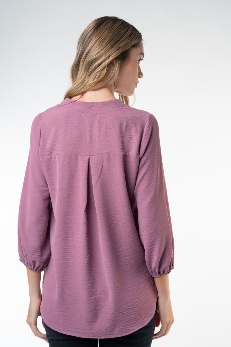 The Mad about Mauve Top