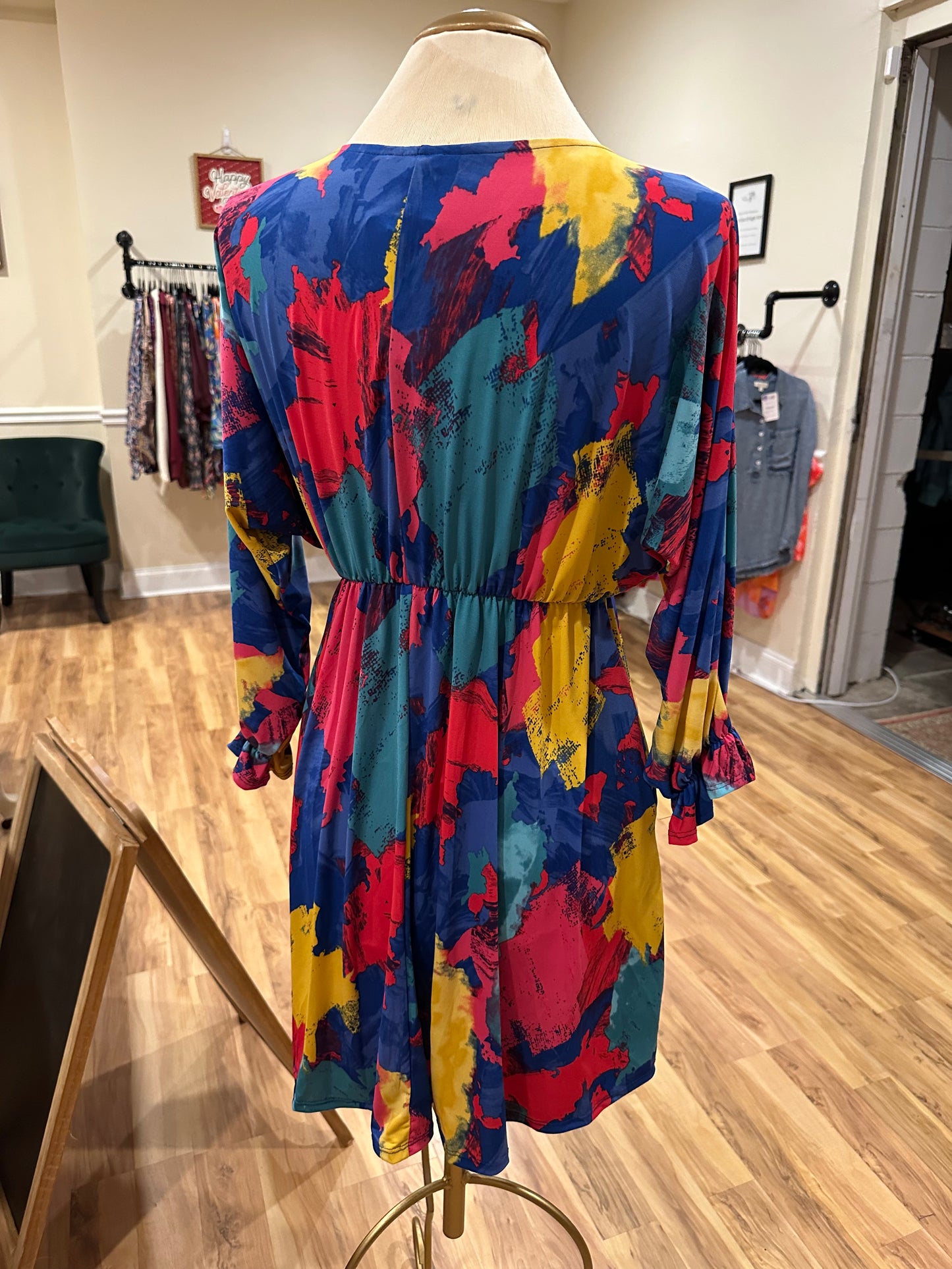 White Birch Multi Color Dress