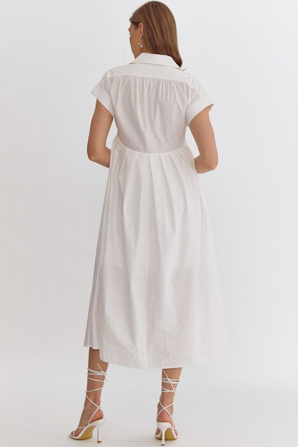 Entro Classic White Dress