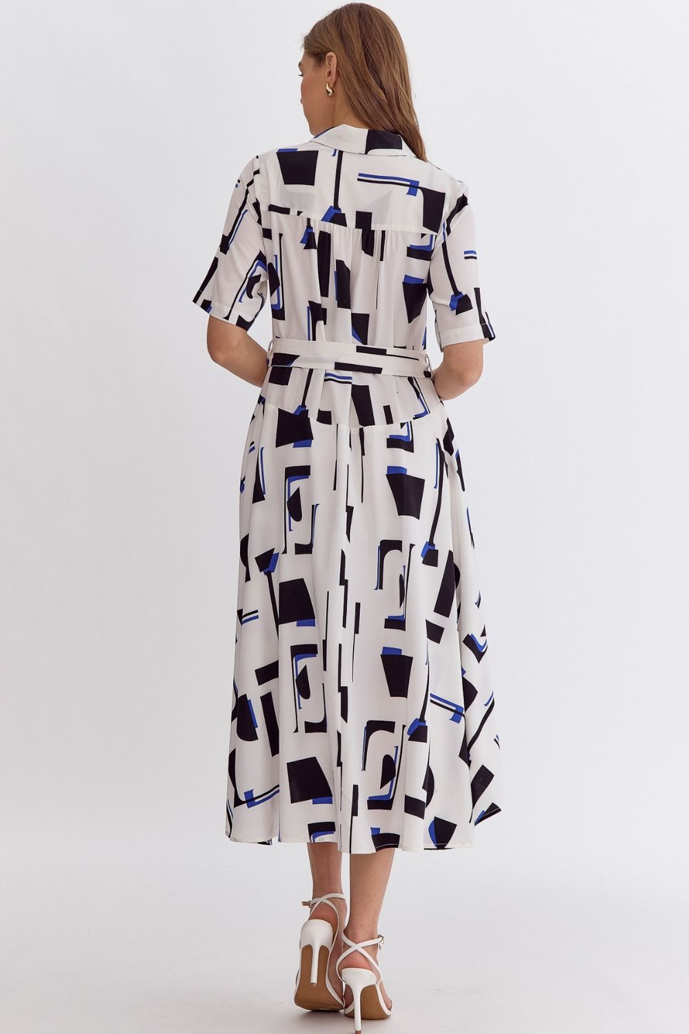 Entro Front Tie Dress