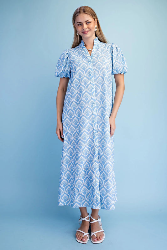 GiGiO Azure Midi Dress