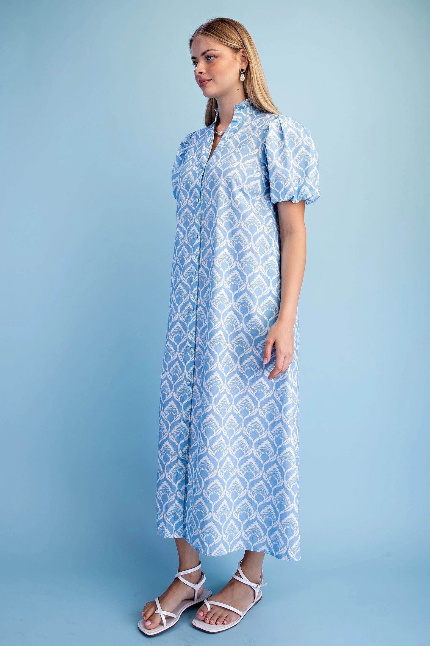GiGiO Azure Midi Dress