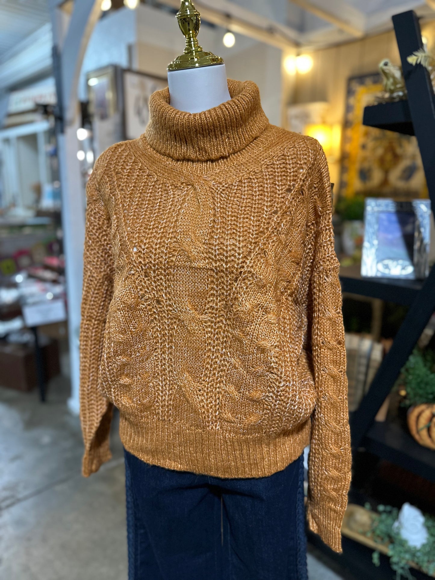 Umgee Pumpkin Sweater