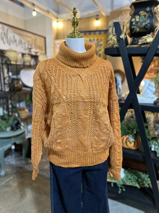 Umgee Pumpkin Sweater