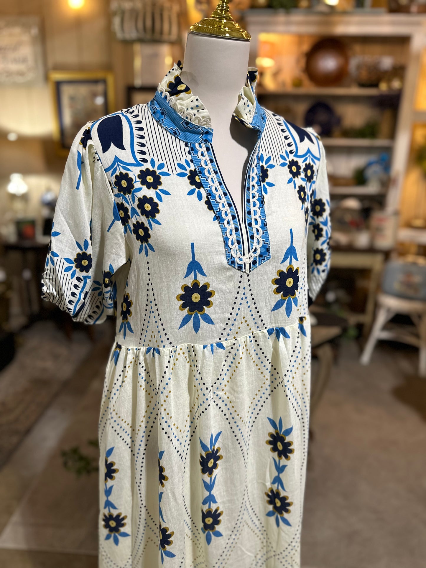 Umgee Cerulean Dress