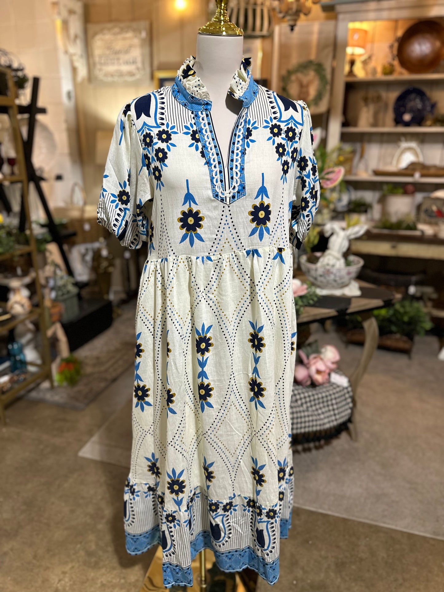 Umgee Cerulean Dress