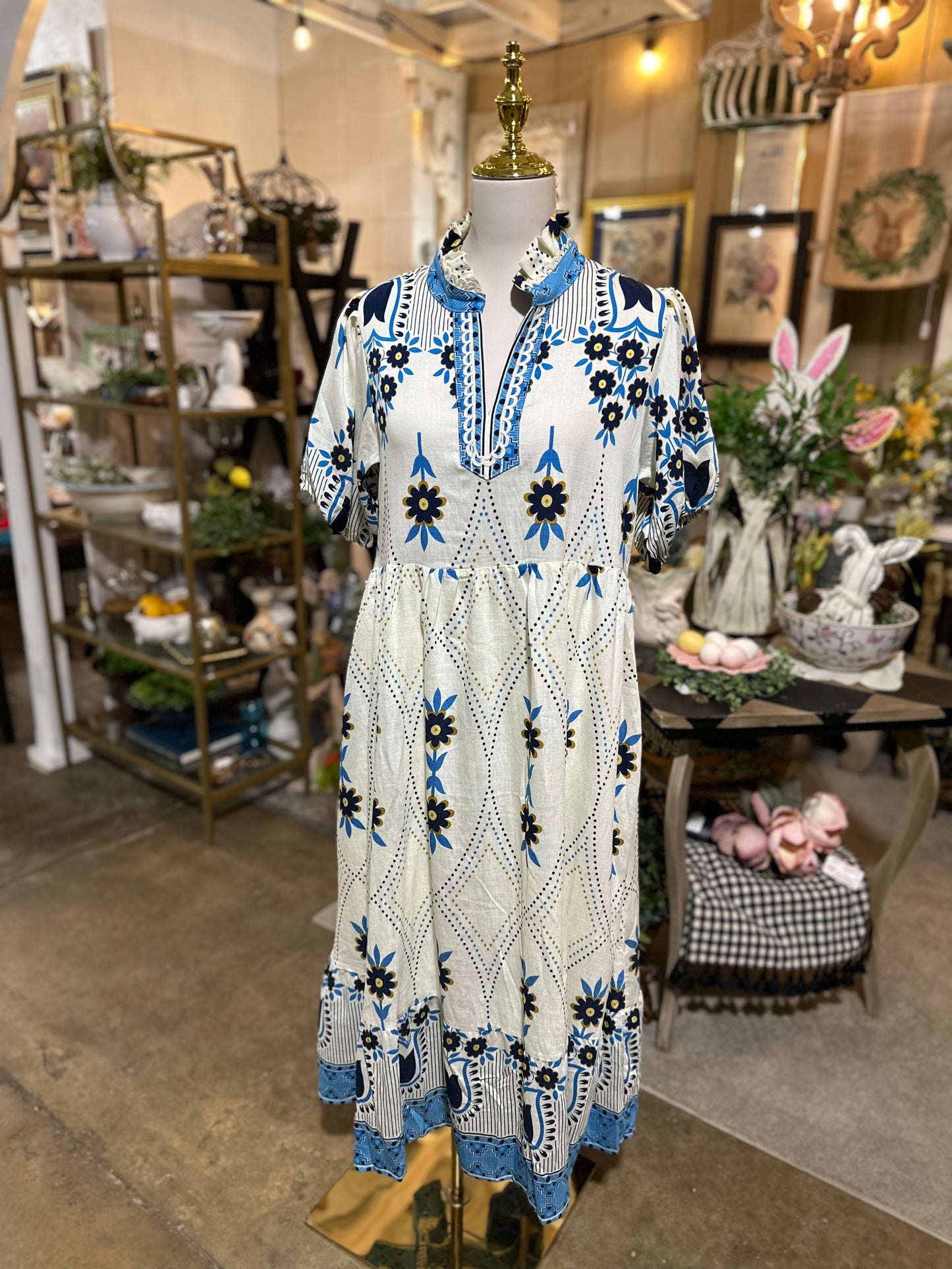Umgee Cerulean Dress