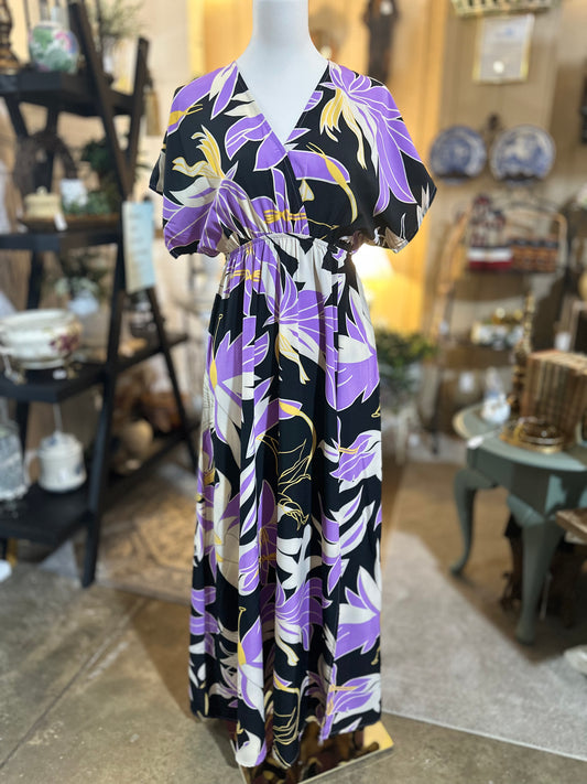 Umgee Floral Maxi Dress