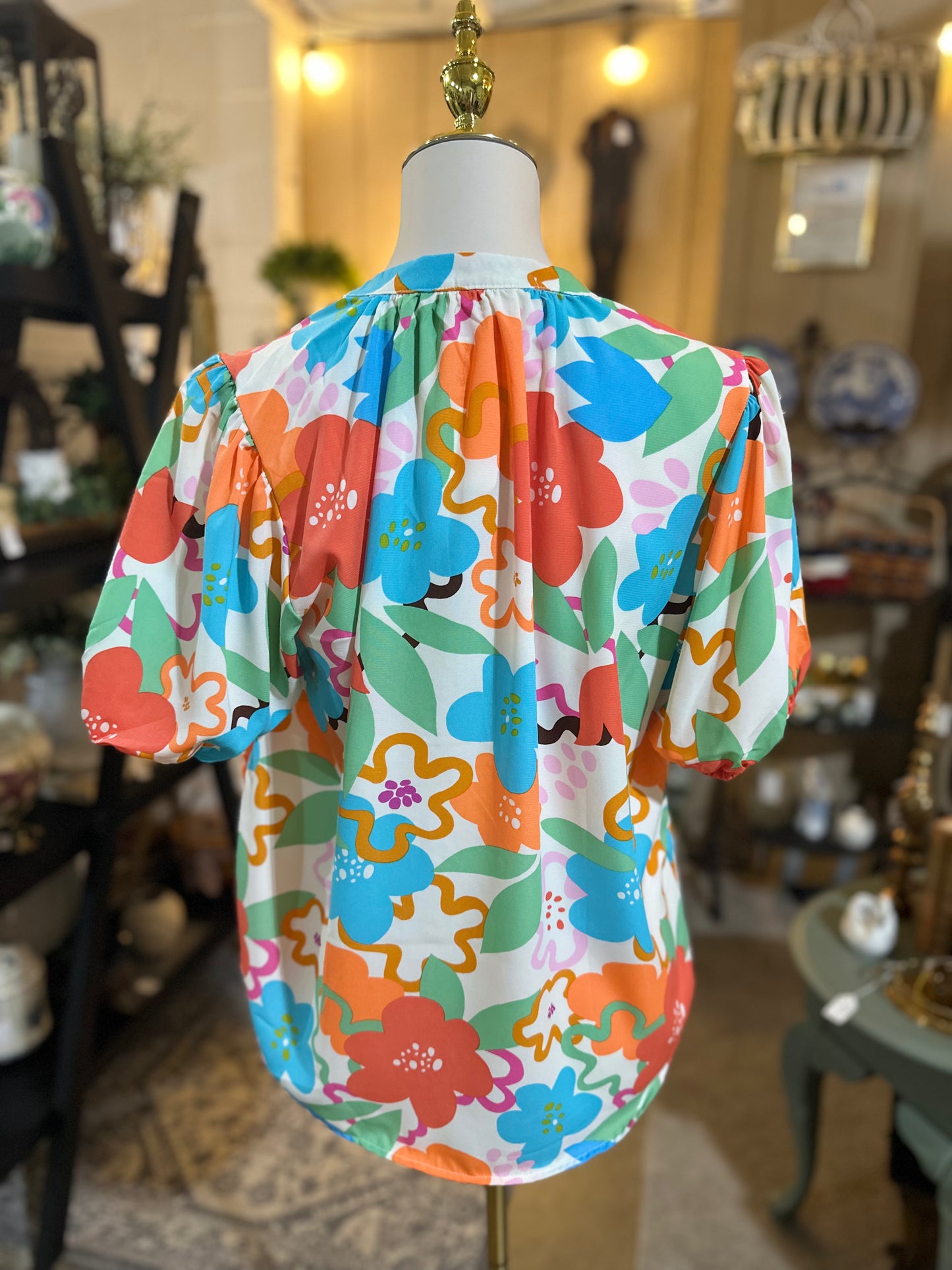 Entro Floral Top