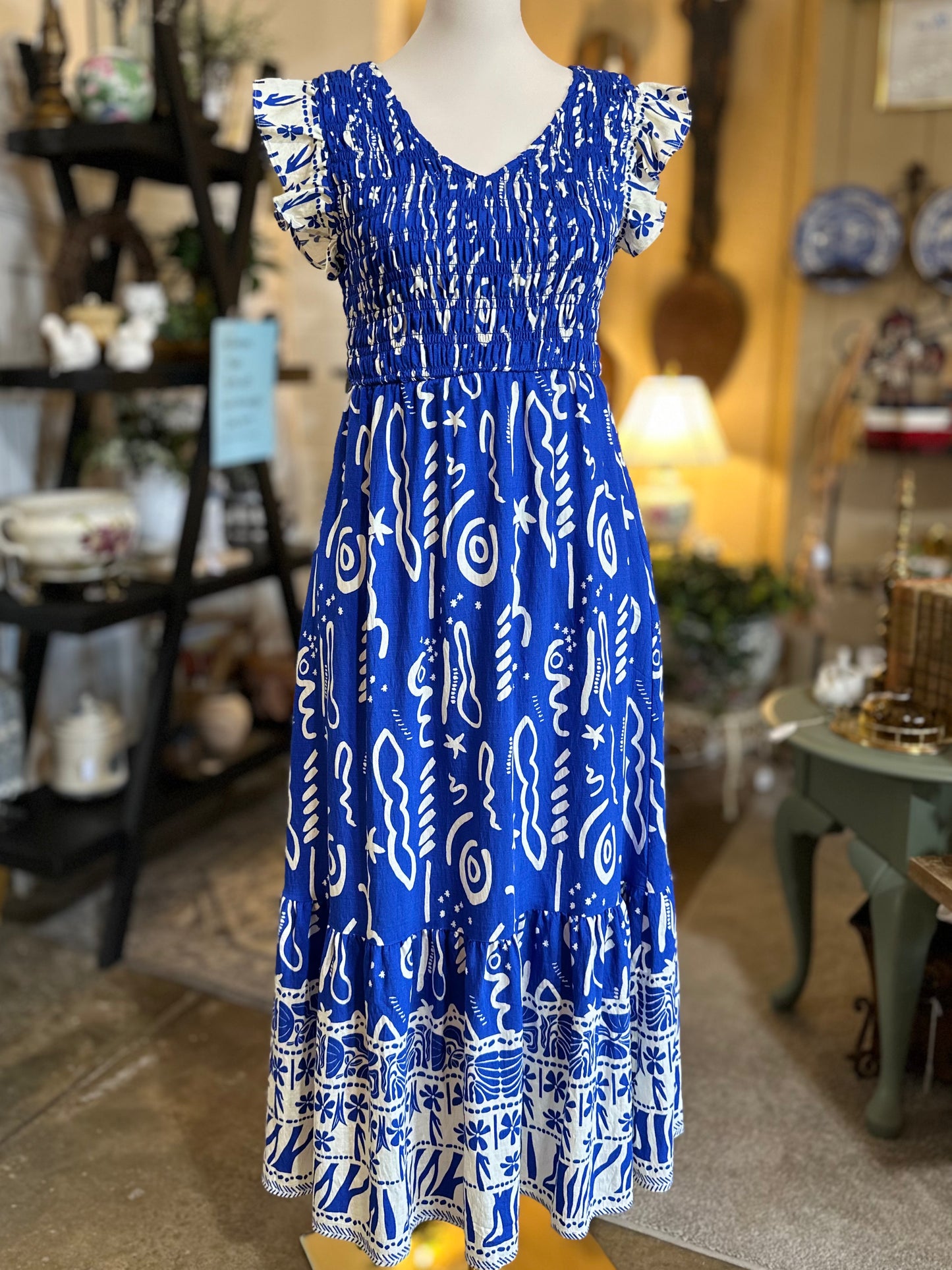 GiGiO Cobalt Dress