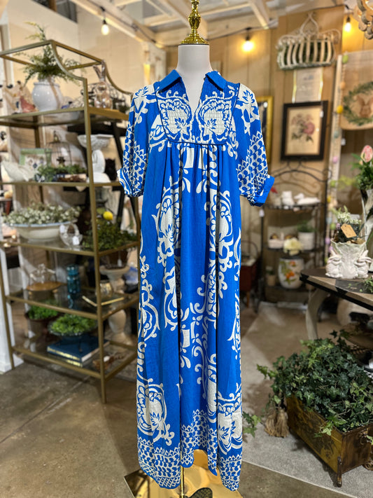 GiGiO Blue Mix Dress