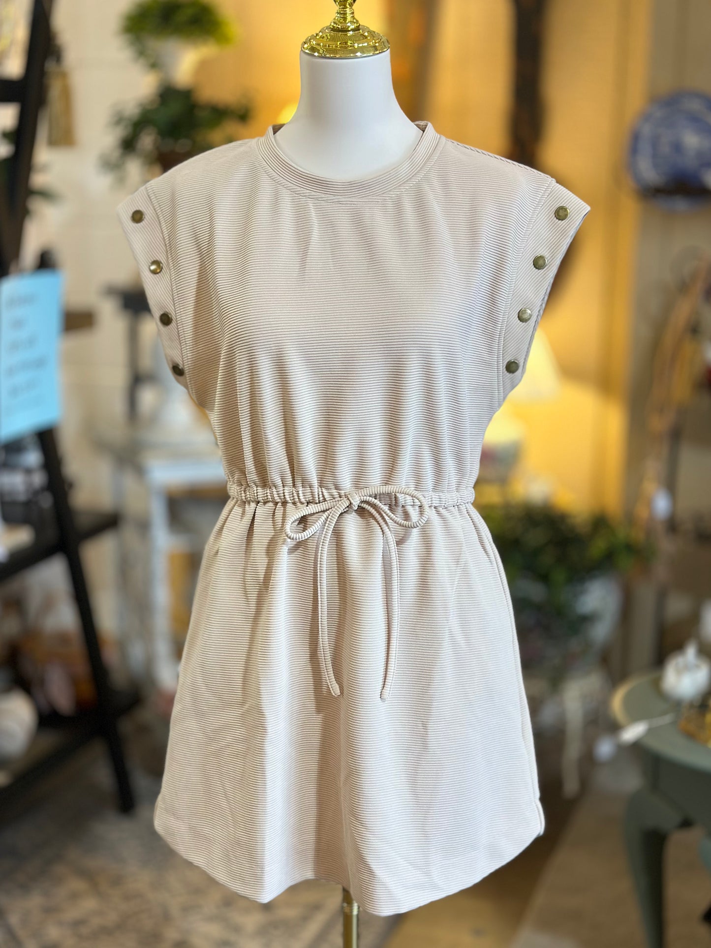Umgee Ribbed Knit Dress