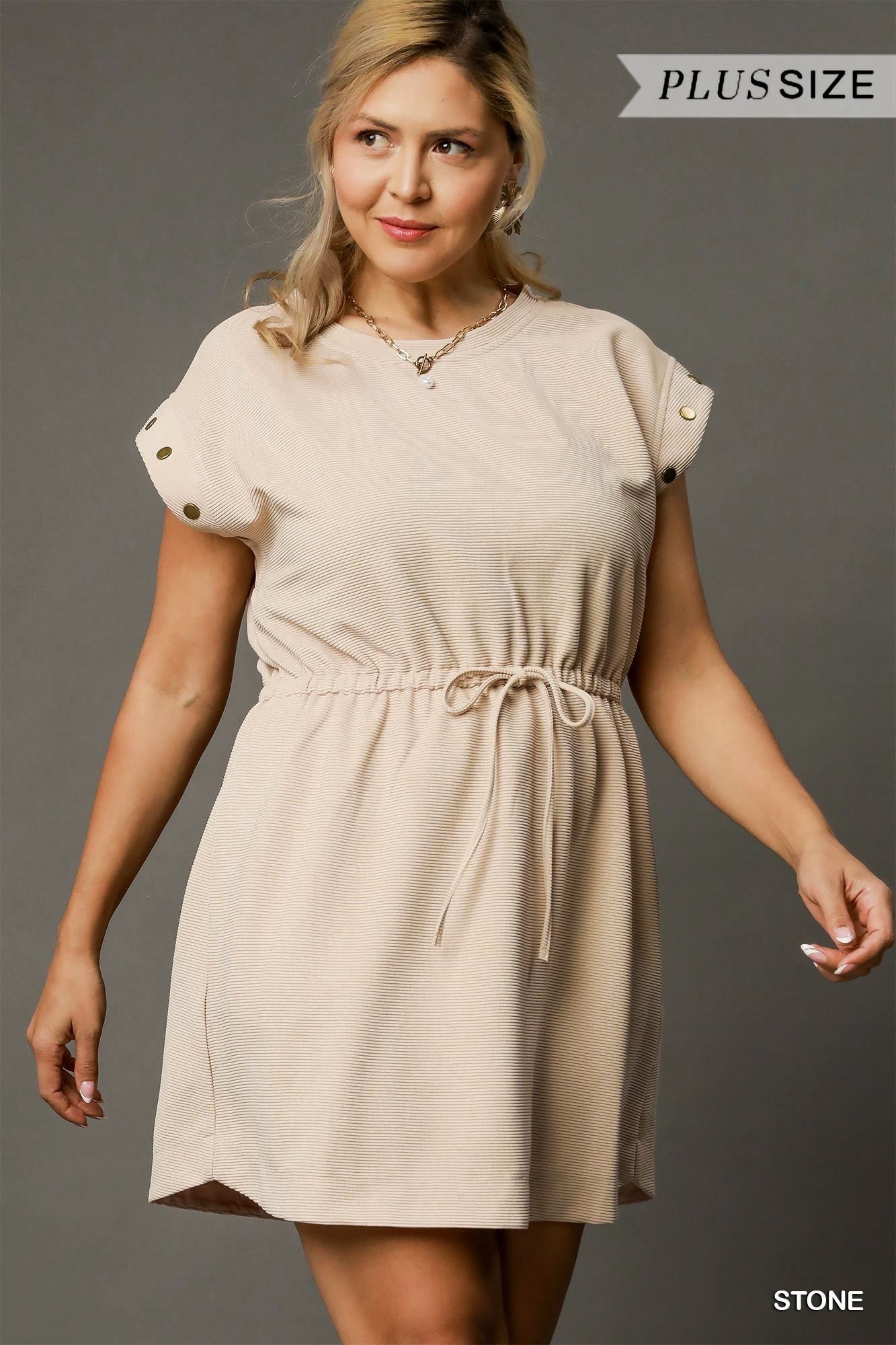 Umgee Ribbed Knit Dress