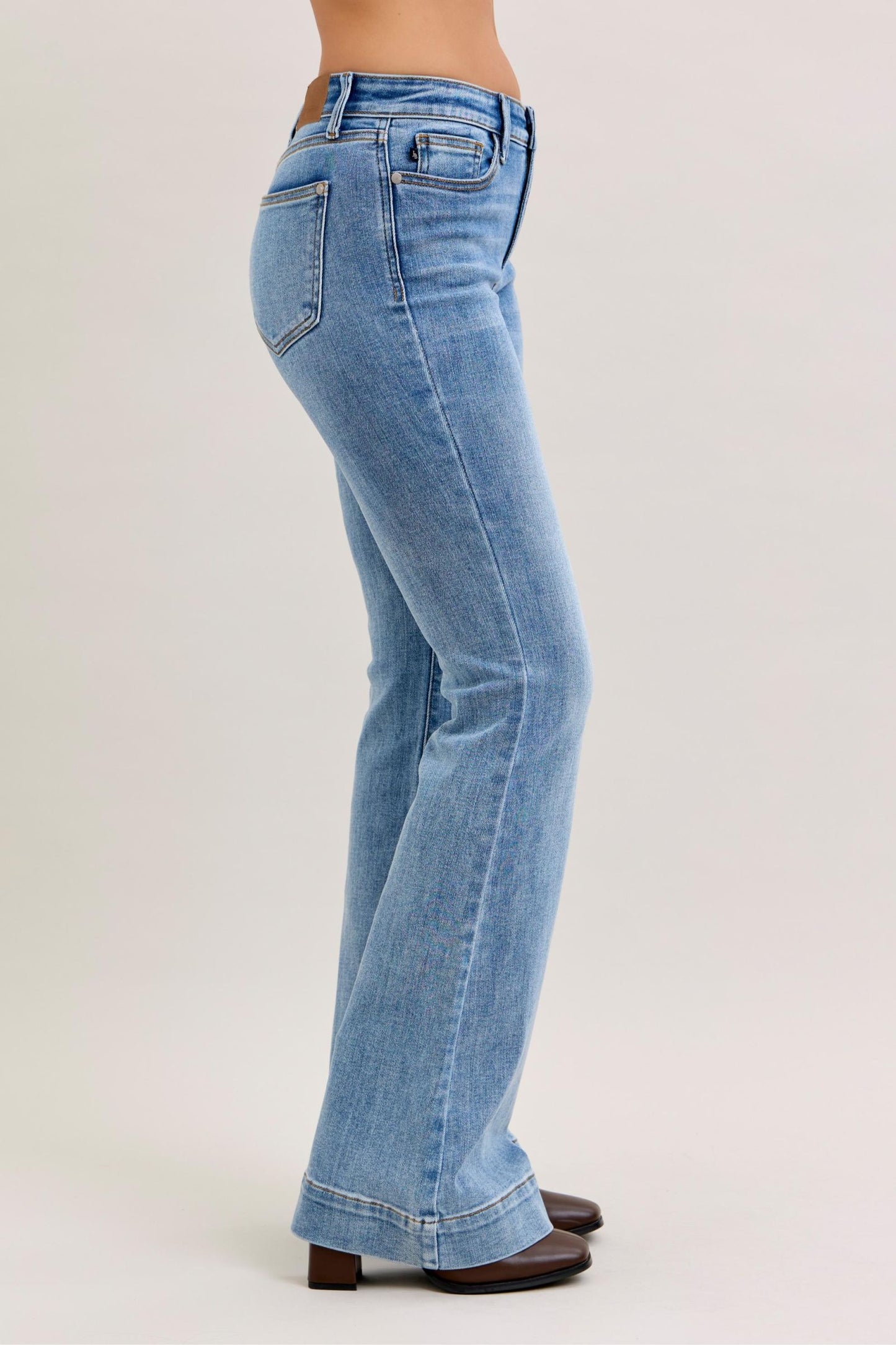 Judy Blue Mid Rise Flares