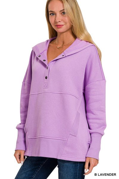 The Laurel Hoodie in Lavender