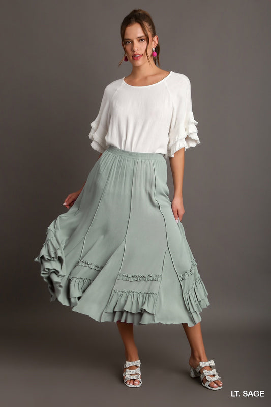 Umgee Sage Skirt