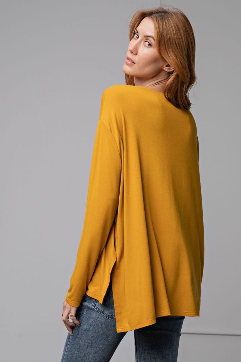 Easel Mustard Shirt