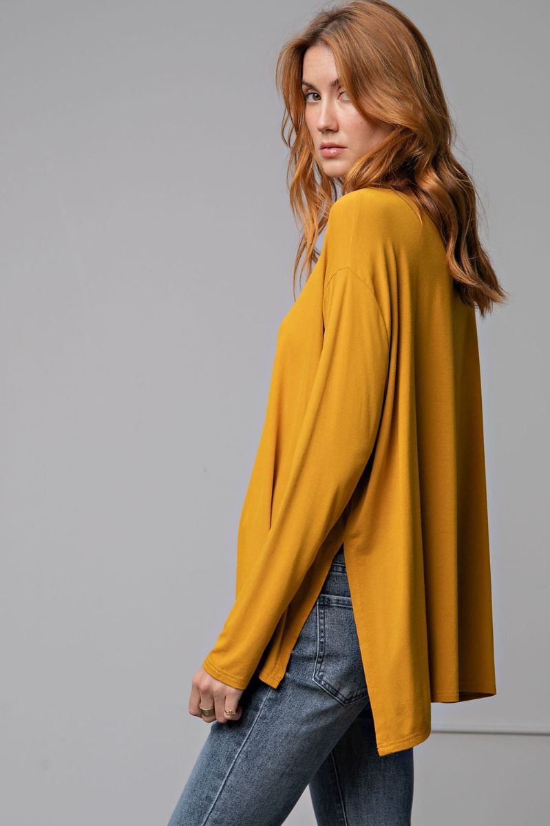 Easel Mustard Shirt